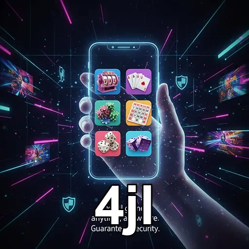 Mobile player enjoying bonuses at 4jl casino